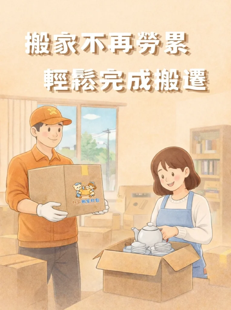 好窩搬家打包－Banner